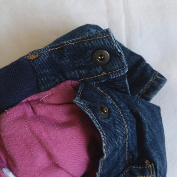 babyGap gap for good lined straight leg denim jeans 12-18 months baby girl - Picture 7 of 9
